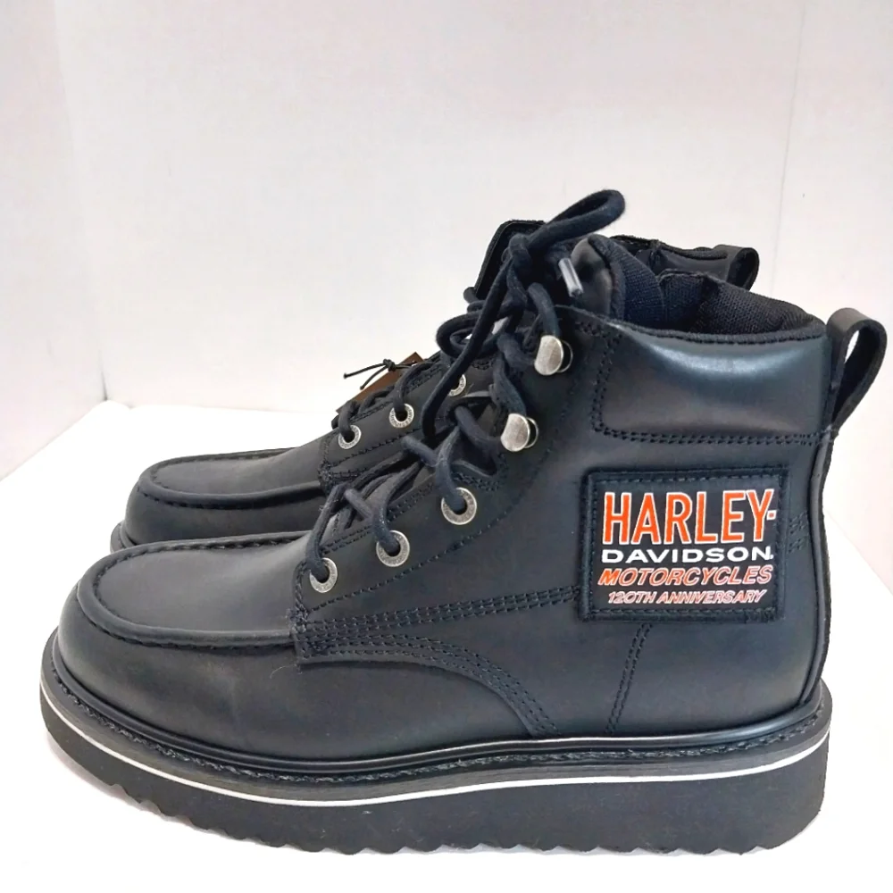 Harley-Davidson 120th Beau Boots, NWT,‎ 7.5M|9W|EUR 40.5
